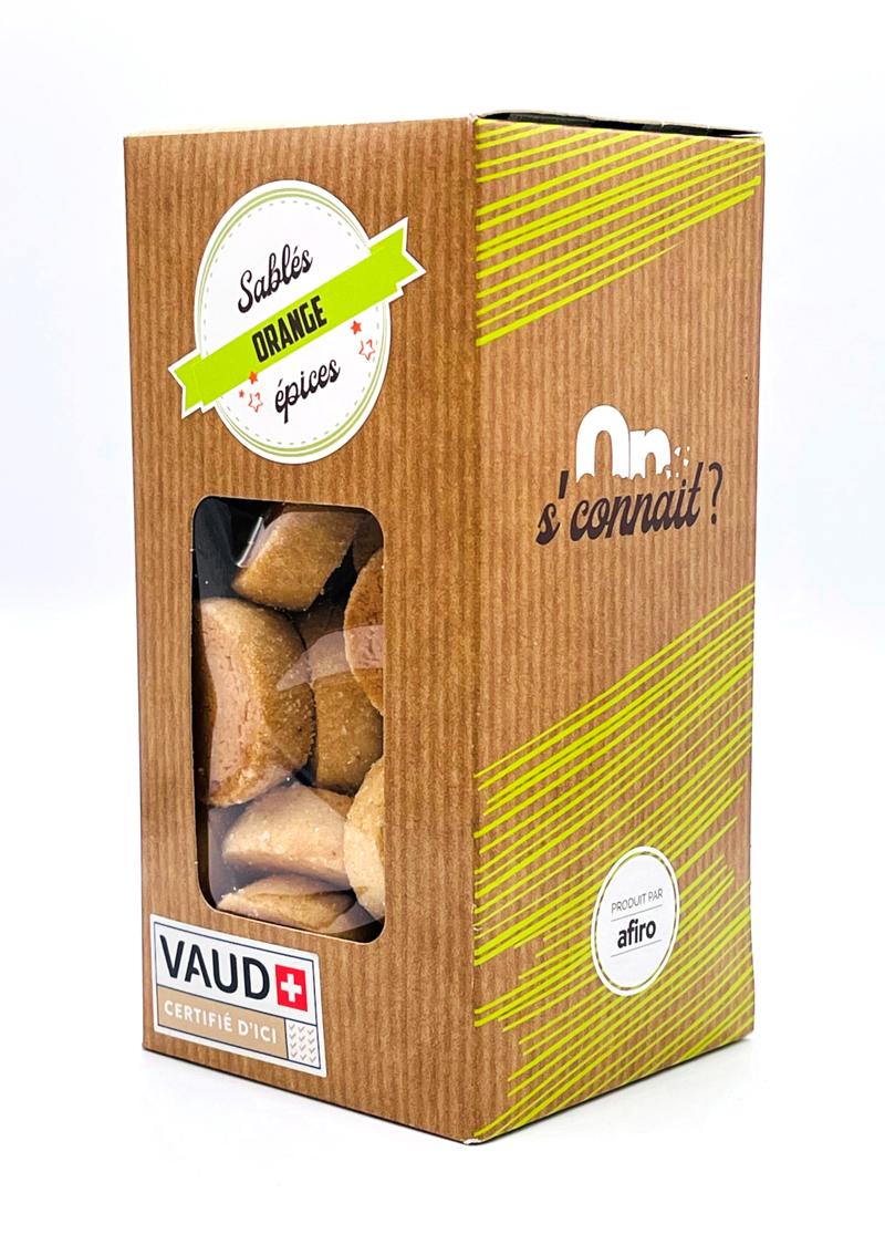 Sablés saveurs orange et épices