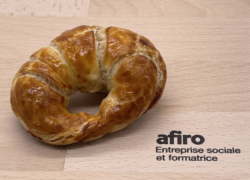 Croissants au jambon