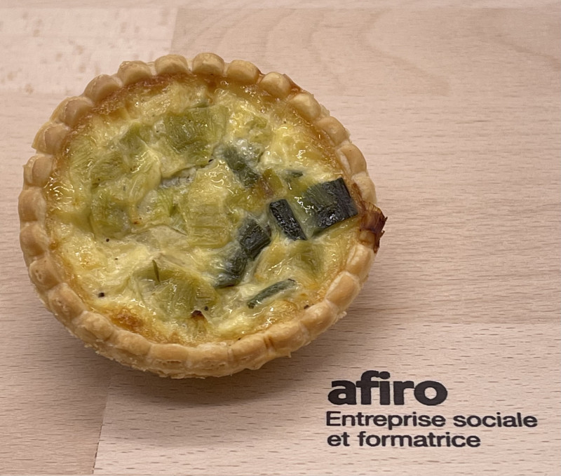Mini-quiche poireaux